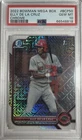 ⚡️ ELLY DE LA CRUZ 🔥 2022 BOWMAN CHROME 1ST MOJO REFRACTOR PSA 10 GEM MINT 🔥