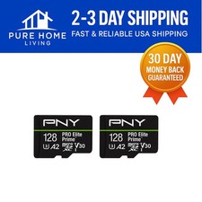 128GB PRO Elite Prime microSDXC Card - Ideal for Drones, Action Cameras  More