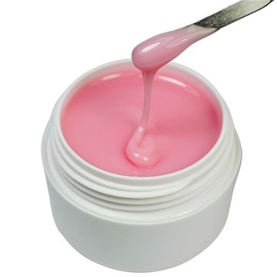UV Camouflage Gel Rosa 15ml UV LED Aufbaugel Rose cremig Babyboomer Covergel