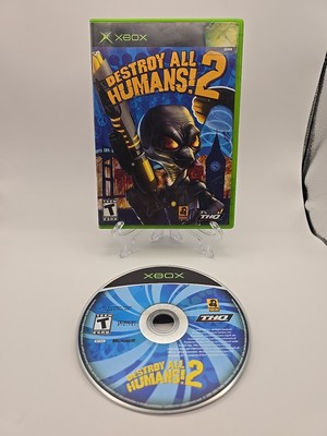 Destroy all Humans 2 Xbox Original OG CIB Complete