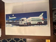 HESS Toy Truck and Space Shuttle with Satelite Battery Operated Lights & Sound