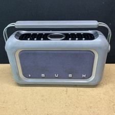 Bush Portable Grey Stereo DAB/FM Radio Mains Or Battery Powered  TR2003DAB