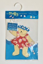 Muffy Vanderbear Splash Party Red Daisy Swimsuit and Bathing Cap - Vintage 1999