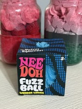 Blue NEW Nee Doh Needoh Fuzz Ball Wonder Wave...