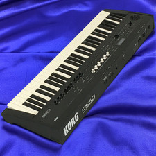 KORG PS60 61-Key Synthesizer Keyboard Lightweight w/  AC adapter pedal Japan