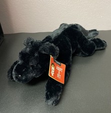 FAO Schwarz Adopt A Pet Black Panther Plush 15" With Tag