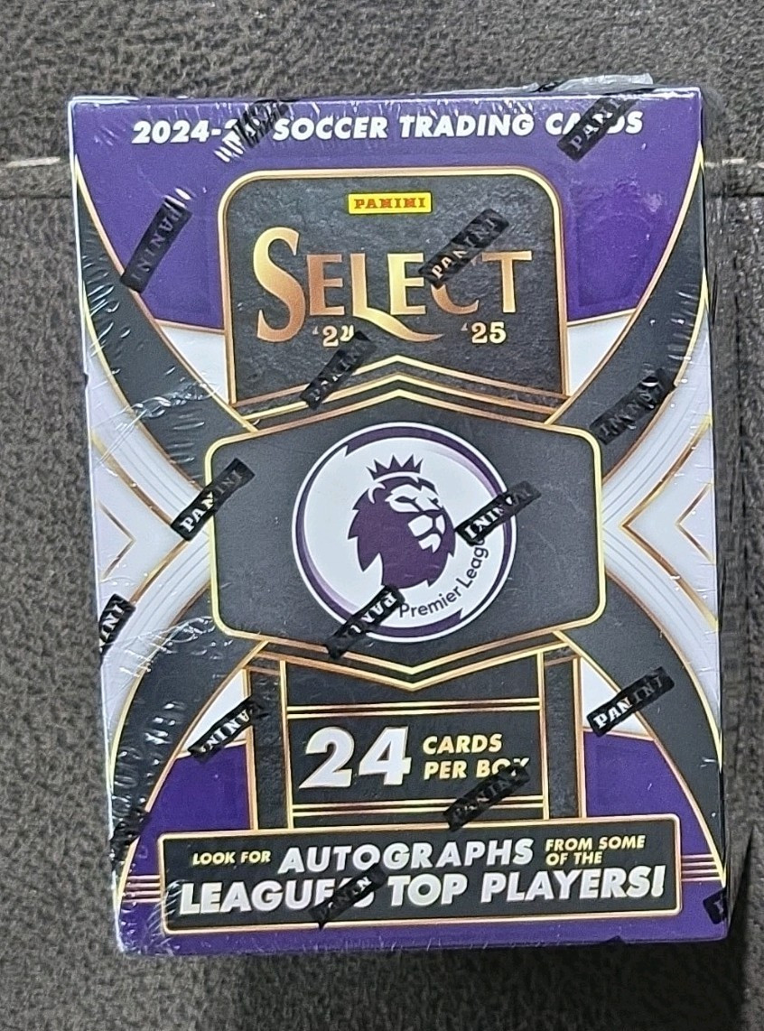 Panini 2024-25 Select Premier League Soccer Sealed Box 24 Cards Autographs