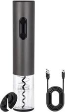 Electric Wine Opener,Rechargeable Automatic Wine Corkscrew with Foil Cutter,