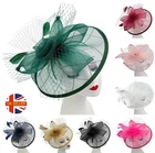 Fascinator Women's Large Headband Clip Hat For Weddings Ladies Day Races Ascot