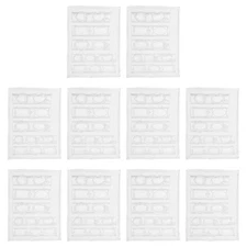 10 Pcs Silicone Molds for Nail Art Nails Decoration Sculpting Tools