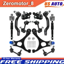 Front Lower Control Arms Ball Joints Tie Rods for 2006-2011 Honda Civic 1.8L