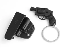 BLADE TECH MINI REVOLVER CLIP-ON KEY RING KEYCHAIN-FREE SHIP- BIN 3