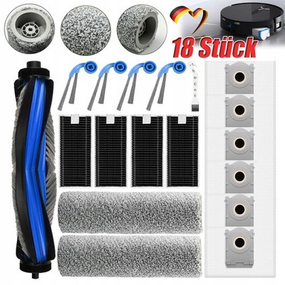 18x Ecovacs Deebot T80 Omni Staubsauger-Ersatzteile Zubehör & 1 Hauptbürste DHL