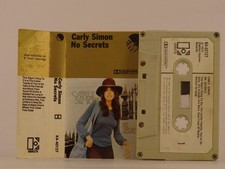 CARLY SIMON NO SECRETS 20 10 Track Audio Cassette