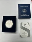 2008-W American Eagle 1 Dollar US SILVER unc Coin in Box with COA