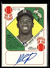 2015 Topps 1951 Auto Heritage '51 Collection Rusney Castillo RC Auto 02/10