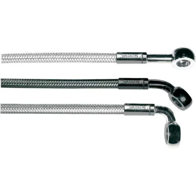 Kit de línea de freno inferior delantero inoxidable Magnum 57009 1741-3242 Foto 2 de 4