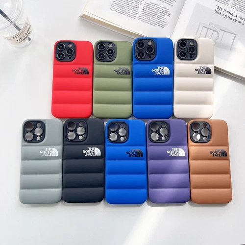 THENORTHFACE Down jacket phone case suitable for iPhone 15 Pro all inclusive* - Picture 1 of 37
