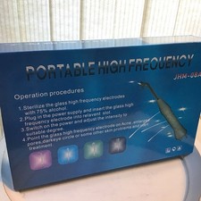 High Frequency Facial Skin Care Wand Machine Anti-aging Acne /Hair Treatment Set