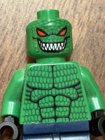 Lego Minifigure - Authentic - Killer Croc From Set 7780 Rare