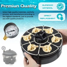 For Paramount 004-302-4408-00 6-Port Water Valve Gear Module & Pressure Gauge