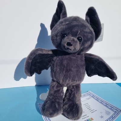 Build A Bear Halloween bewegliche Fledermaus 2026 Edition neu mit Etikett 