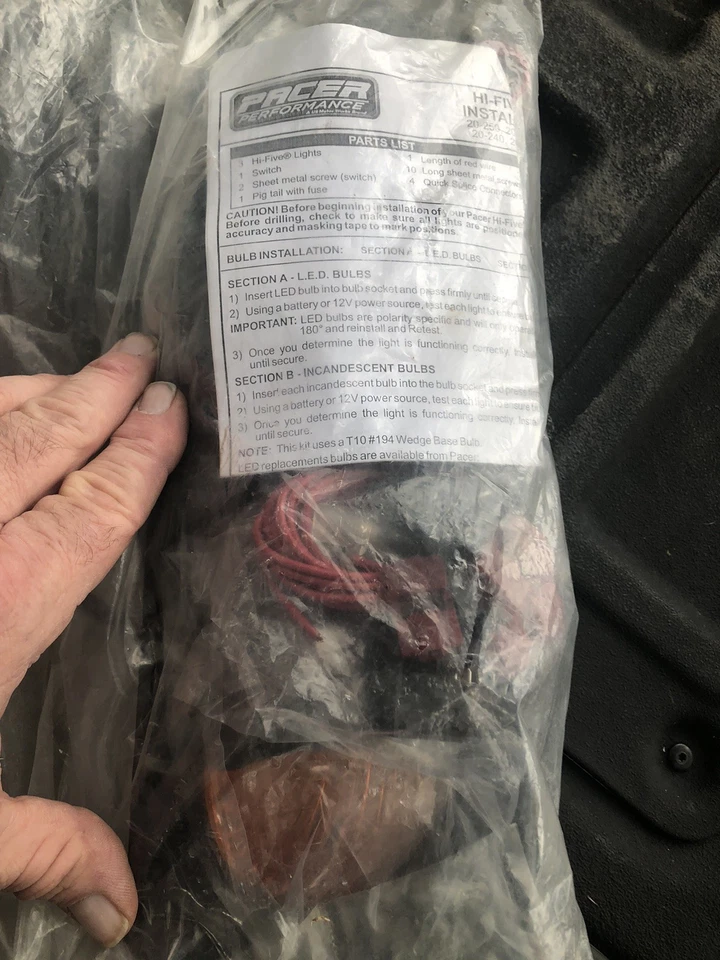 Luces de cabina Pacer Performance Hi-Five 20-240 para Chevy Colorado/GMC Canyon Foto 4 de 4