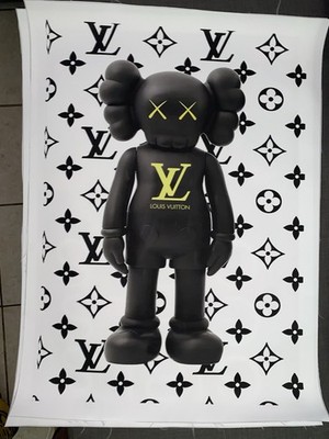 Kaws LV Canvas (30x22) | eBay