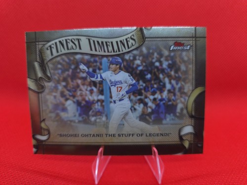 2026 Topps Finest Shohei Ohtani Finest Timelines Refractor #FT-23 Dodgers