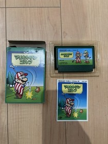 Nintendo Family Computer Console with 9 games and U.S. Adapter hookups