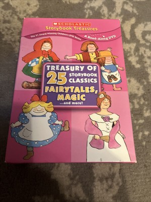 Treasury Of 25 Storybook Classics: Fairytales, Magic & More (DVD, 2009, 4-Discs)