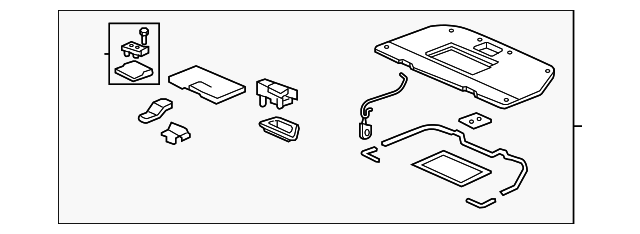 Genuine Honda Lid 84520-SHJ-A71ZA