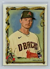 2023 Topps Allen & Ginter #247 Ryne Nelson Silver Portrait Rookie