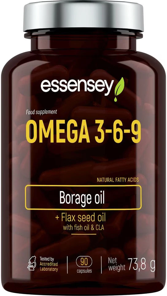 Essensey Omega 3-6-9, 90 Kapseln - Bild 1 von 1
