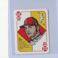 2021 MIKE TROUT TOPPS BLAKE JAMIESON 1951 TOPPS MINI BASE CARD  RED BACK LIMITED