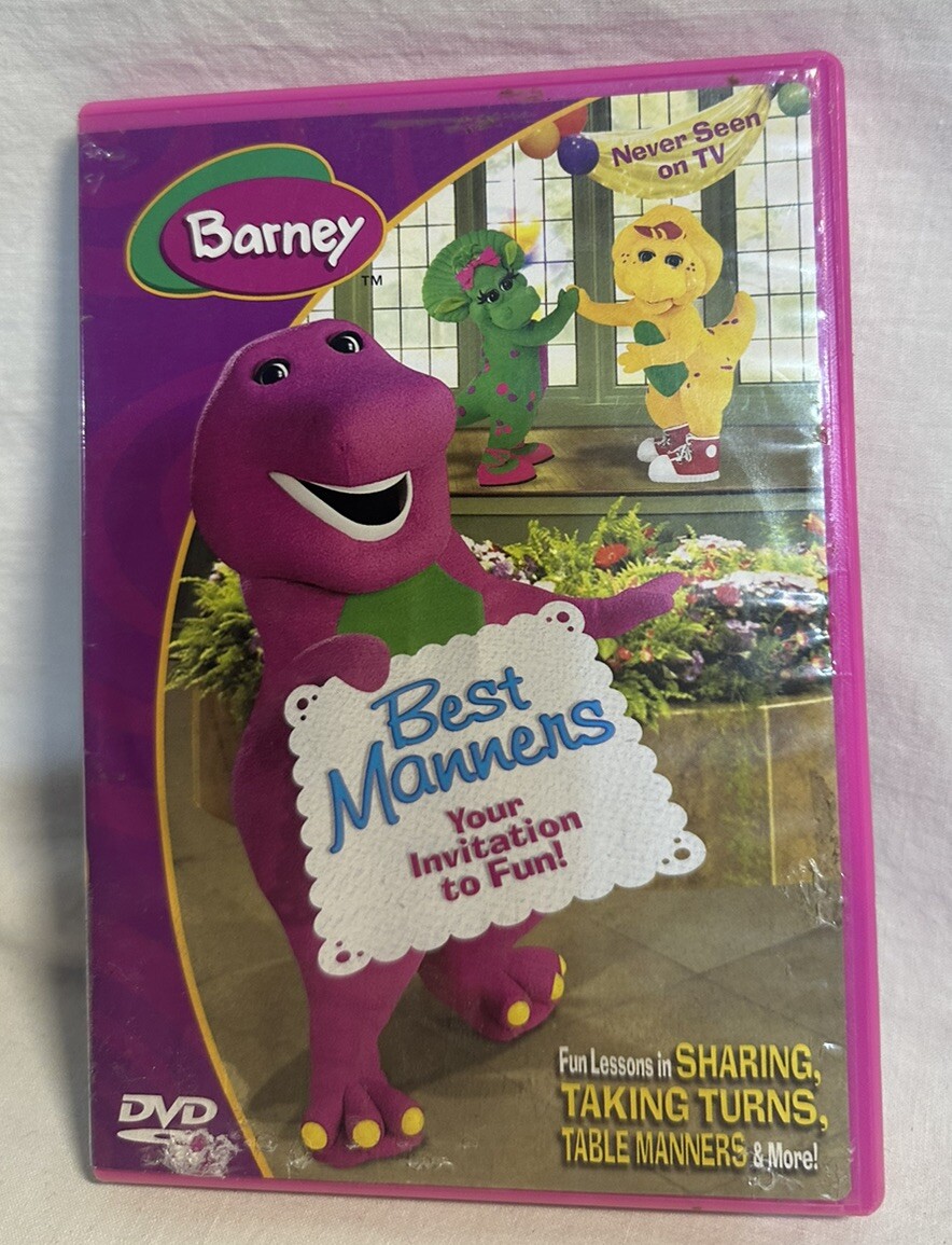 Barney's Best Manners Your Invitation to Fun & Adventure Bus