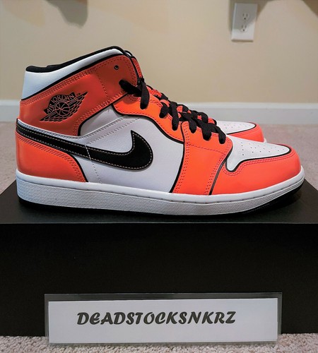 Air Jordan 1 Mid arancioni | AW LAB