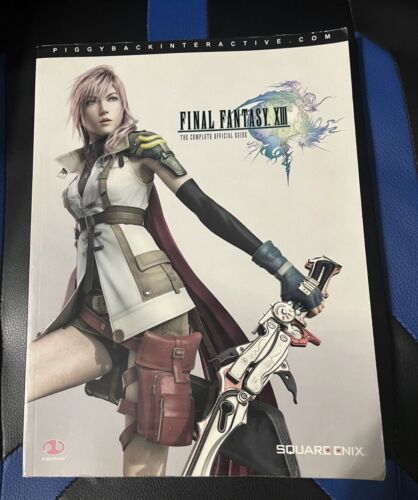 Final Fantasy XIII Official Strategy Guide Book PS3 Xbox 360 - Afbeelding 1 van 4