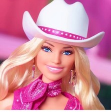 Barbie The Movie Collectible Doll Margot Robbie As Barbie In Pink Western Outfit