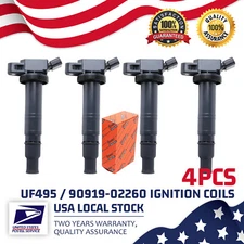 4X NEW Modigt Ignition Coils For 2003-2020 Toyota & Lexus L4 V6 V8, 90919-02260
