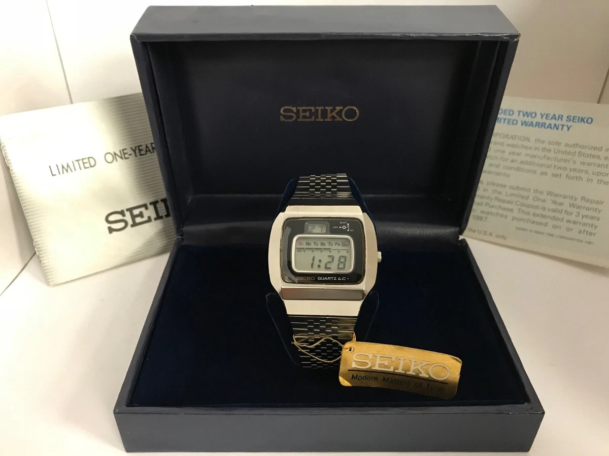 Seiko top vintage lcd