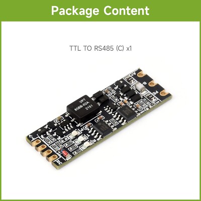 Waveshare TTL To RS485 (C) Galvanic Isolated Converter Half-Duplex Communication