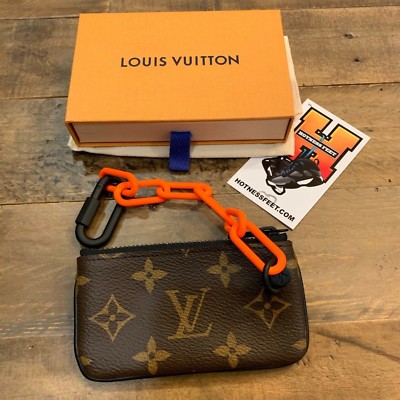 Louis Vuitton X Virgil Abloh Key Pouch Monogram Brown NEW | eBay