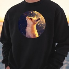 Fox Portrait Sweatshirt Cosy and Perfect for Any Occasion S to 4XL