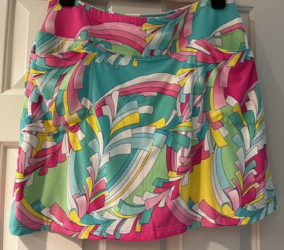 Gottex Lifestyle Athletic Skort Golf /Tennis Sz LG NWOT. Pink/green | eBay