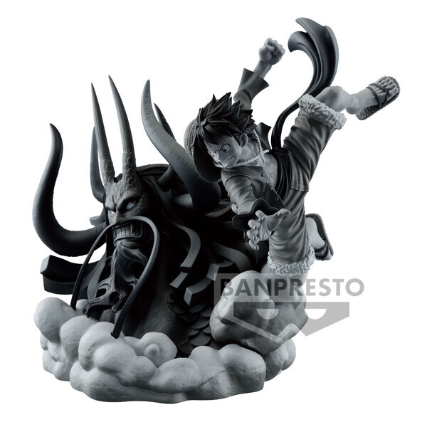 Figurine Monkey D. Luffy Dioramatic Banpresto, statuette de collection The Brush Tones