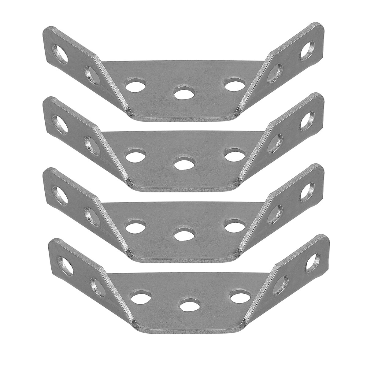 Lot Universal Furniture Corner Connector Stainless Steel Angle Corner Brackets