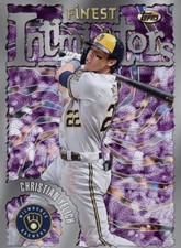 [DIGITAL] Topps Bunt - Christian Yelich - Finest Flashbacks 23 S2 - Silver