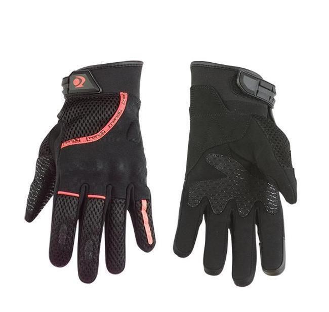 Gants moto été Trendy GT225 Callao noir et rouge en taille XL pour motard