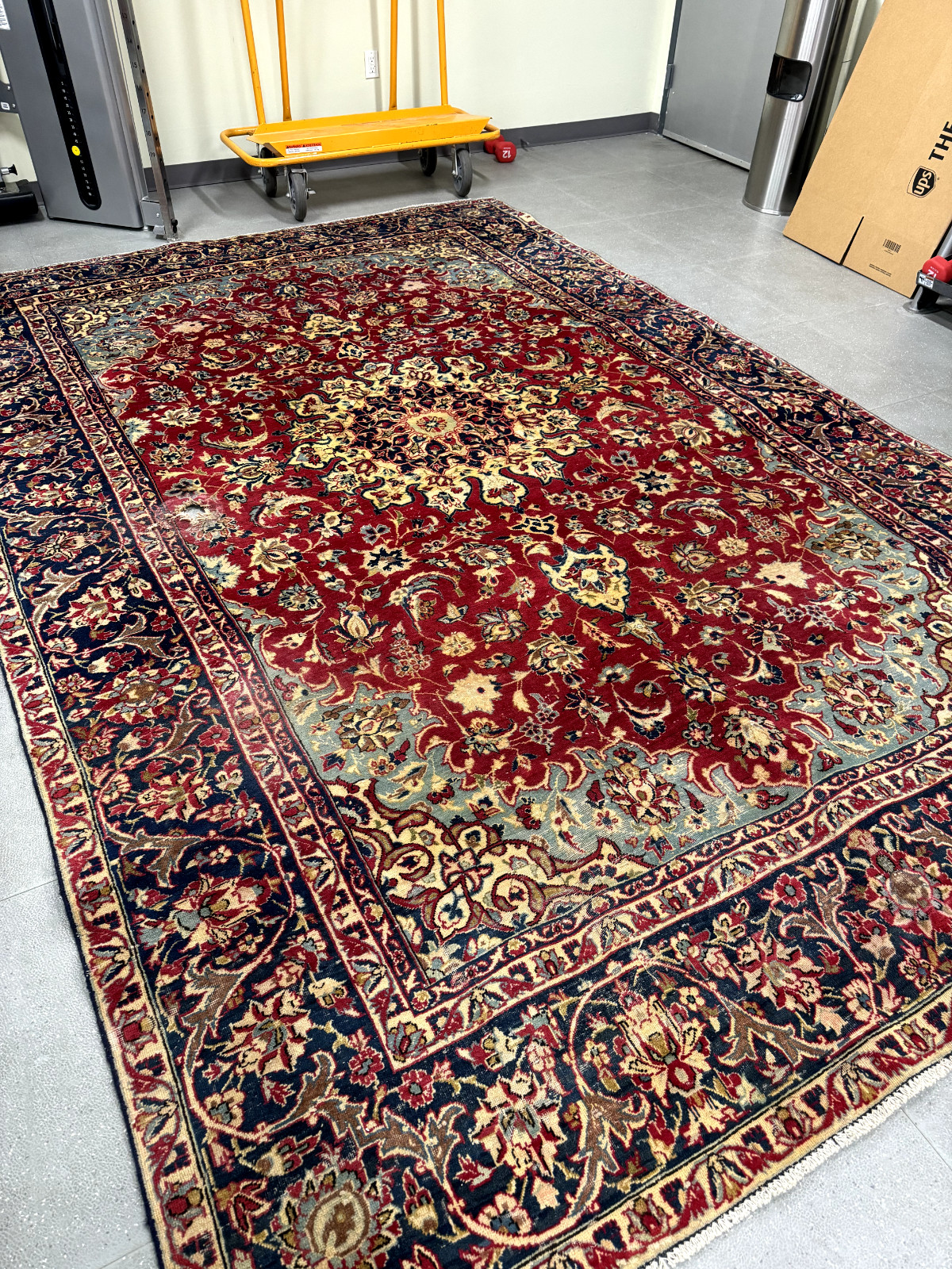 Traditional Medallion Area Rug Style Carpet 8'X12'9"